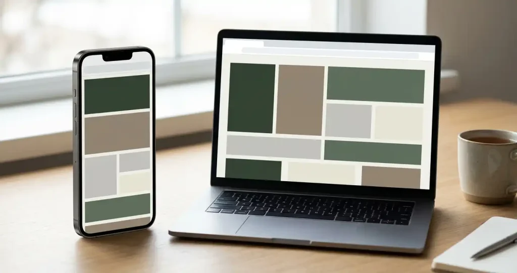 Mobile browser casino usability on a smartphone